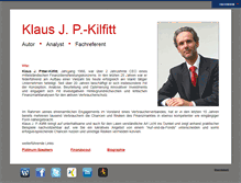 Tablet Screenshot of klaus-kilfitt.de